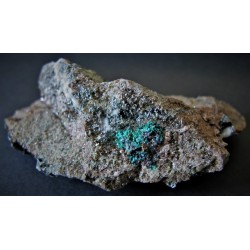 Brochantit, Klinochlor, Diopsid