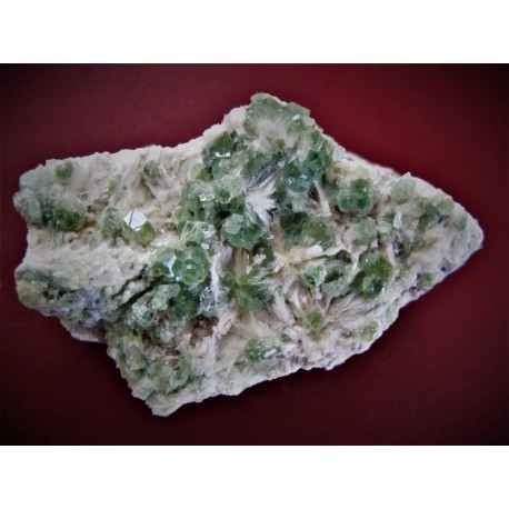 Demantoid xx, Andradit xx, Wollastonit xx