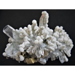 Quarz xx, Pyrit xx, Dolomit-Kugeln xx